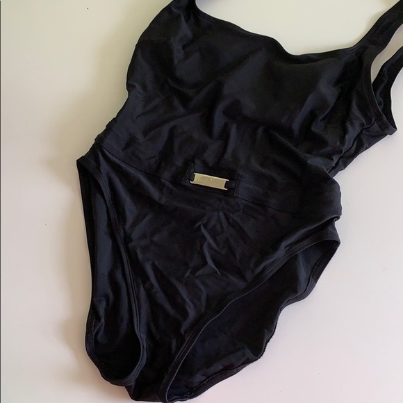 Anne Cole Chic One Piece Bathing Suit - Picture 4 of 8